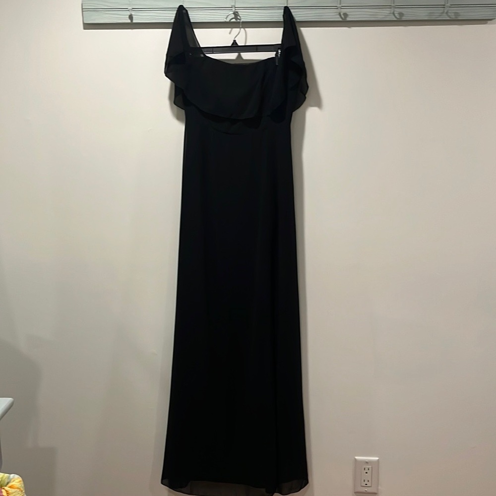 Tobi Black Off-Shoulder Dress
